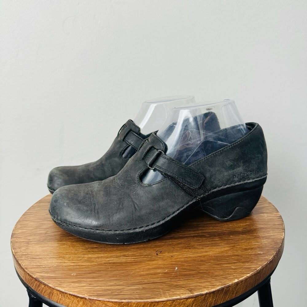 Patagonia Better Clogs Gray Leather Women’s Size 7.5